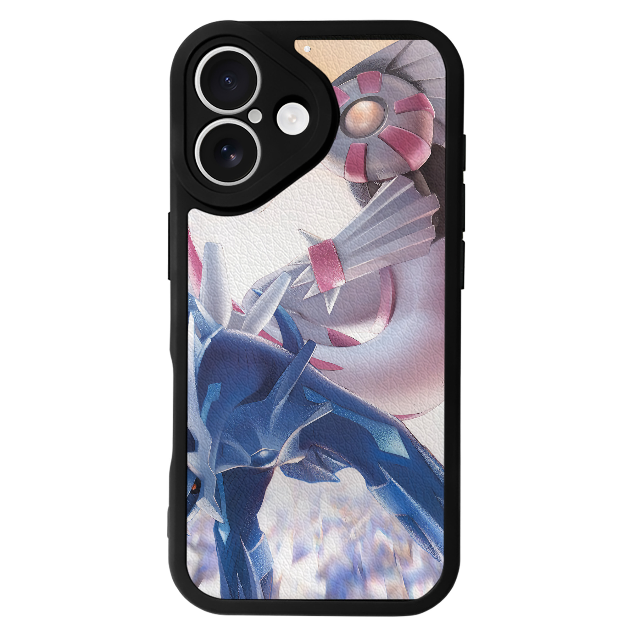 （画像用） ポケットモンスター Pokémon 【iPhone 16シリーズ対応】シリコンスマホケース（レザー調） 材質：シリコン